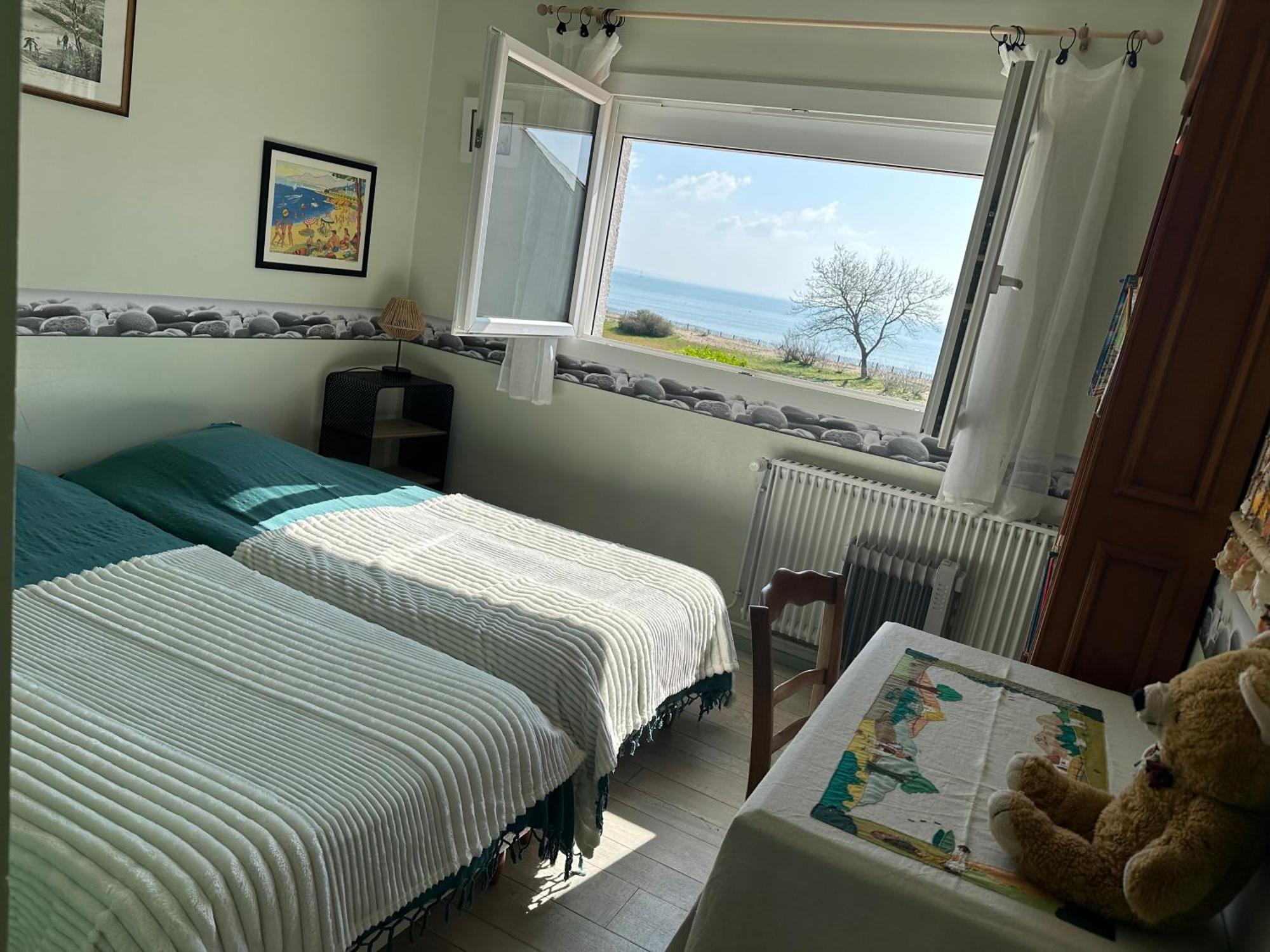 Maison Face A La Mer Rivedoux-Plage Eksteriør bilde