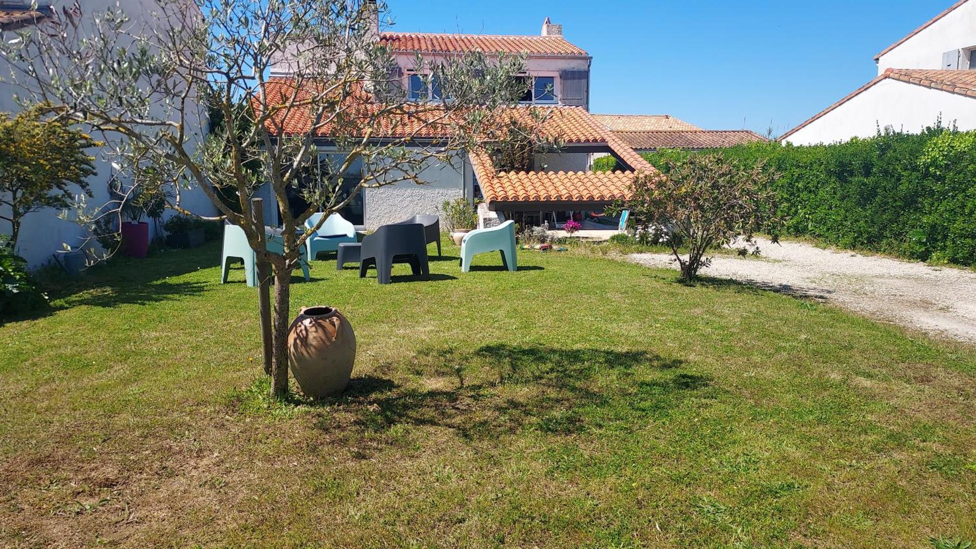 Maison Face A La Mer Rivedoux-Plage Eksteriør bilde